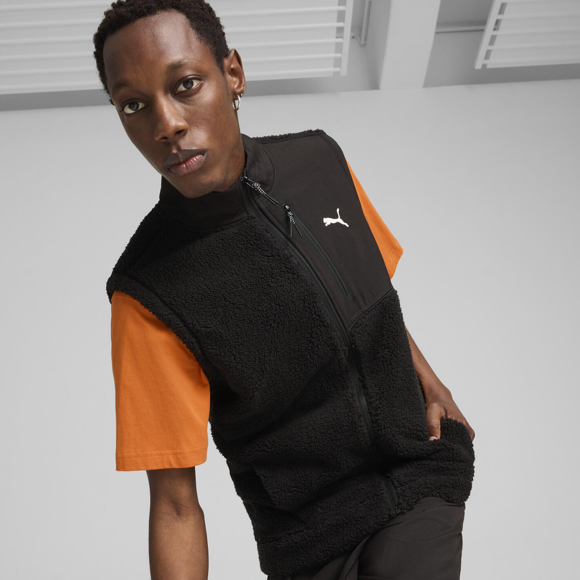 OPEN ROAD Winterized Gilet Men PUMA Black 3/7
