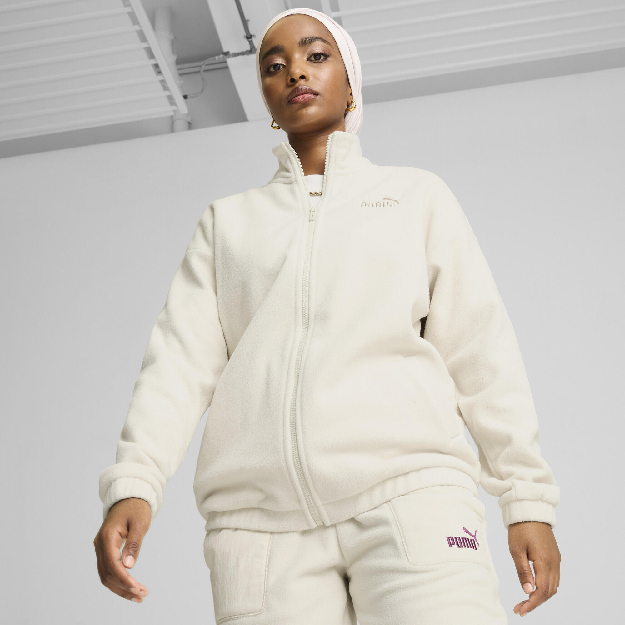 ESS ELEVATED Jacke Damen PUMA Alpine Snow White 4/8