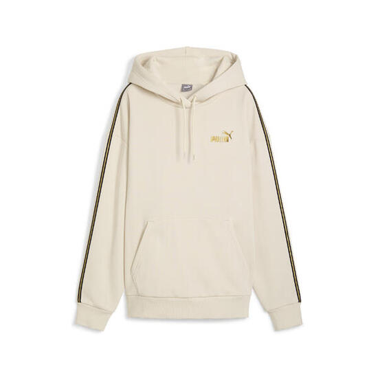 ESS TAPE MINIMAL GOLD Hoodie Damen PUMA Alpine Snow White