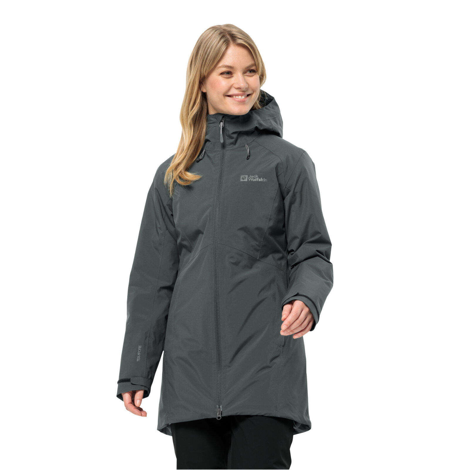 Dames gewatteerde jas Jack Wolfskin Heidelstein Ins 4/7