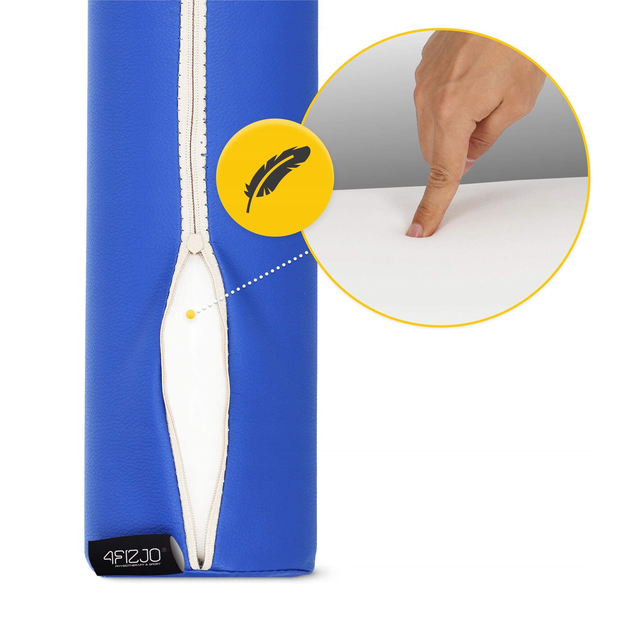 Rehabilitationsrolle 100x30cm 4FIZJO Lagerungsrolle Physiotherapie Massagerolle 4/6
