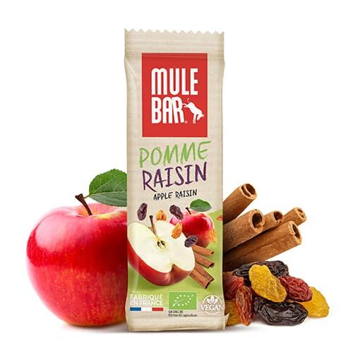 15 barres énergétiques aux céréales - bio - vegan - 40g - Pomme - Raisin 2/5