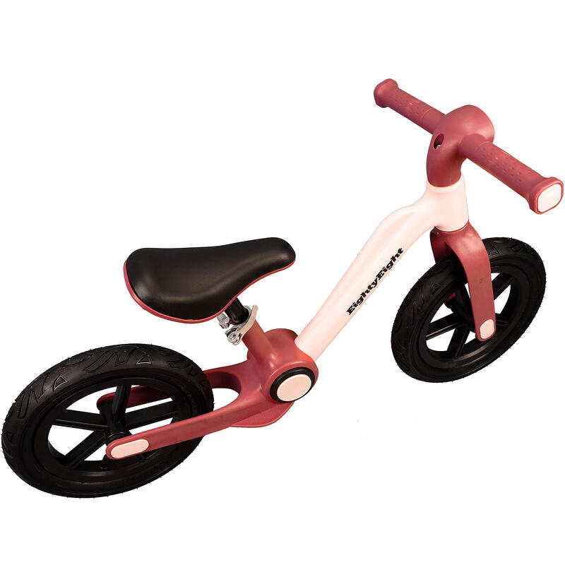 Bicicleta fara pedale pentru copii Condor, roti gonflabile cauciuc 12 inch, maro