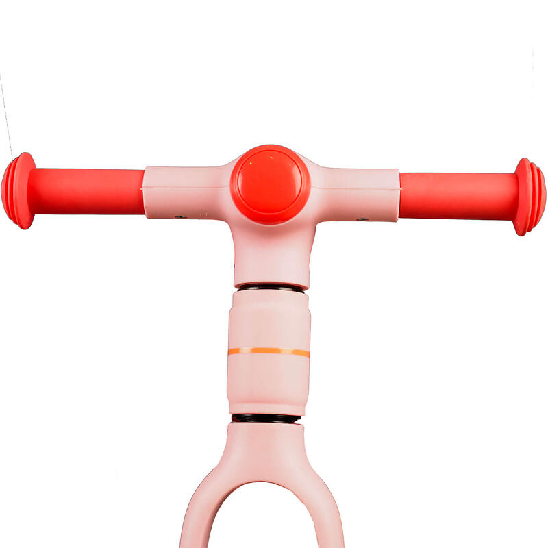 Bicicleta fara pedale pentru copii Little Dino, 12 inch, roz