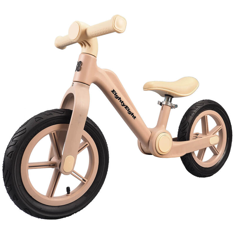 Bicicleta fara pedale pentru copii Condor, roti gonflabile cauciuc 12 inch, tan