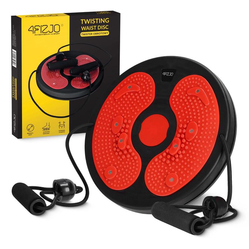 Twister obrotowy z linkami MINI 4FIZJO