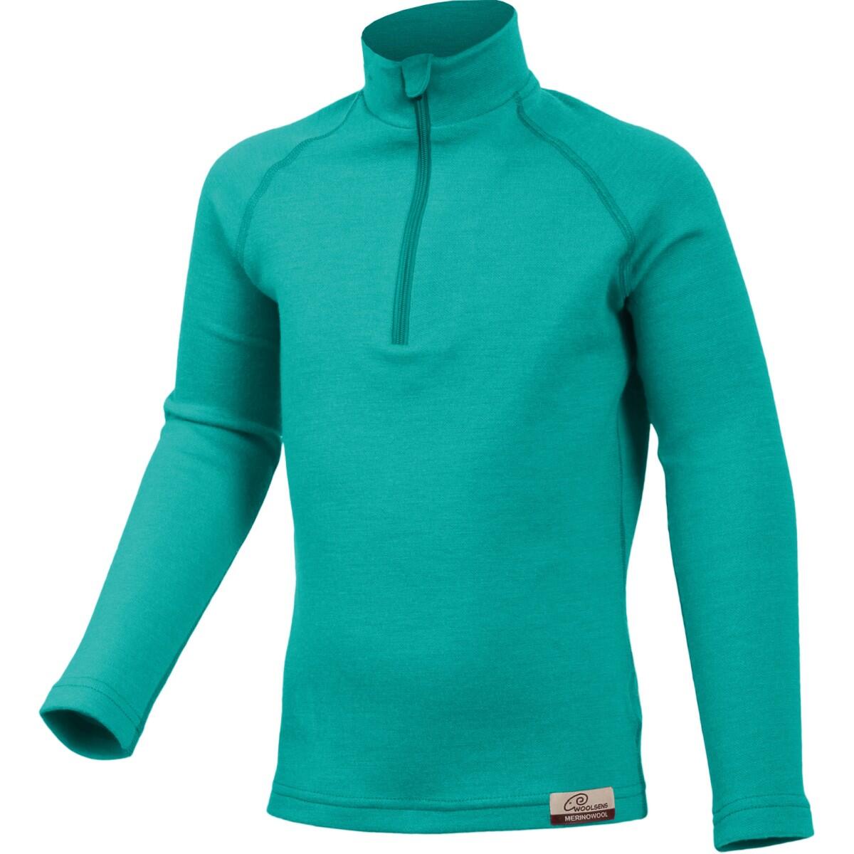 Lasting - Sweat-shirt En Laine Mérinos Pour Enfant Soly - Veste - Bleu - Decathlon