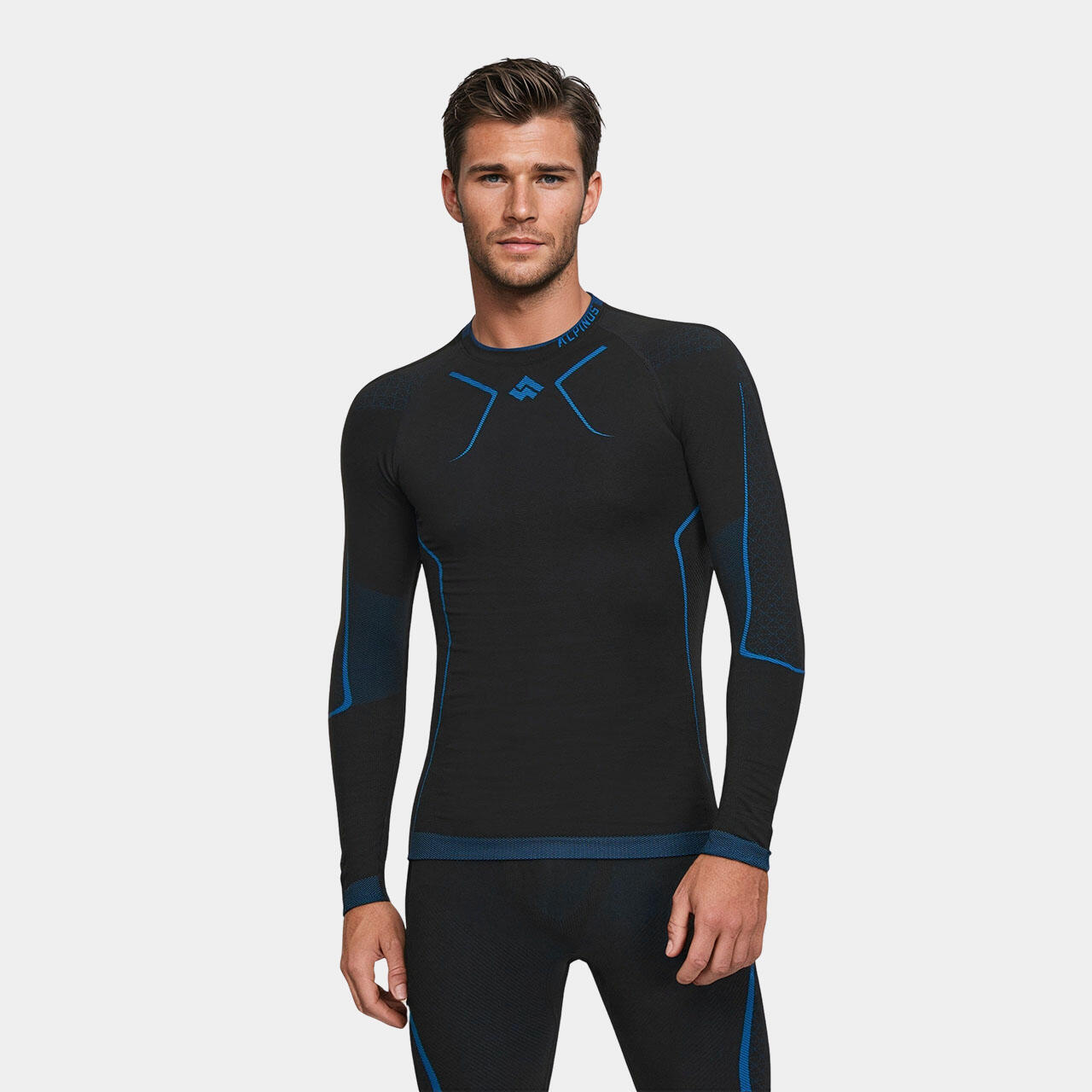 Alpinus - Veste Thermique De Randonnée Alpinus Lillehammer - Homme - Sous Vêtement Haut - Noir - 44 L - Decathlon