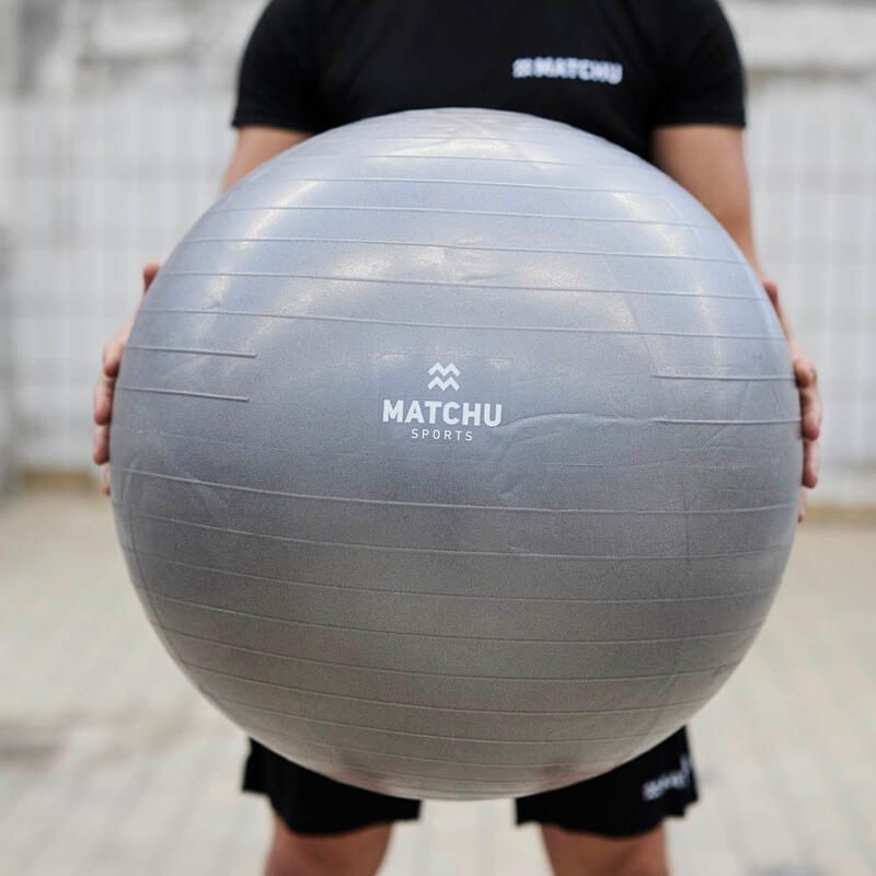 BALLON DE GYM RÉSISTANT -  Swissball - 65 CM - Vert