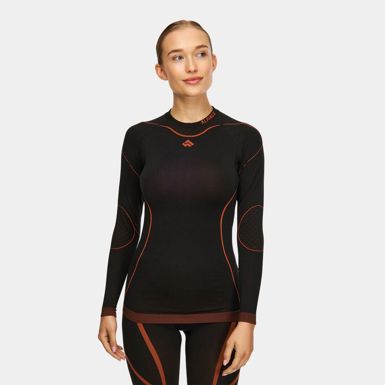 Alpinus - Veste Thermosensible De Randonnée Alpinus Lillehammer - Femme - Sous Vêtement Haut - Noir - 44 L - Decathlon