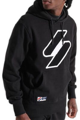 Superdry code logo sportshirt voor heren