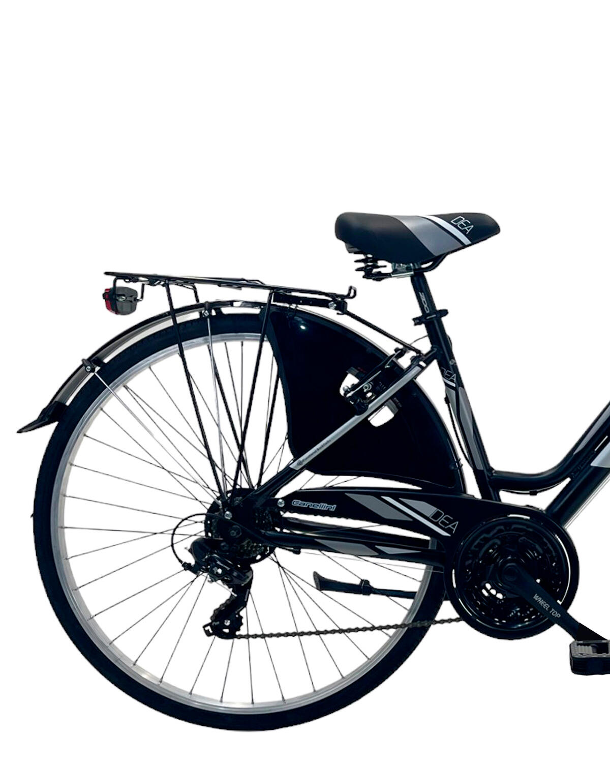 Bicicleta de cidade DEA mulher - Preto 3/3
