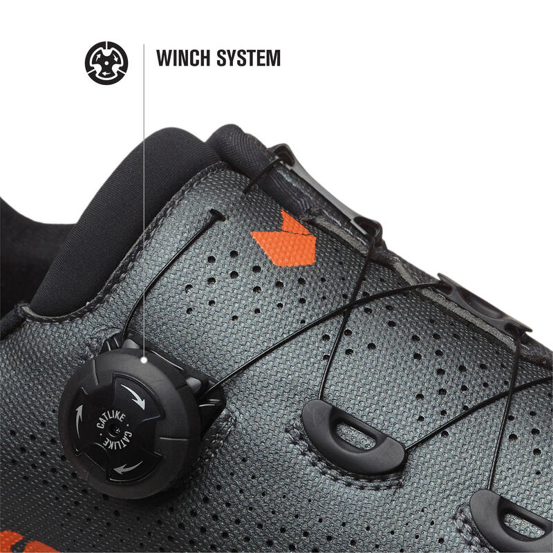 Zapatillas de Bicicleta BTT Whisper X1 Cinzento