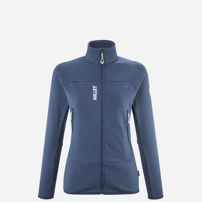 Fleecejas bergbeklimmen voor dames fusion grid