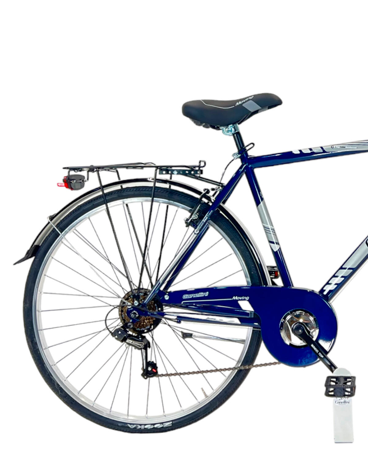 Bicicletta da città Moving 28" Uomo - Blu 3/3