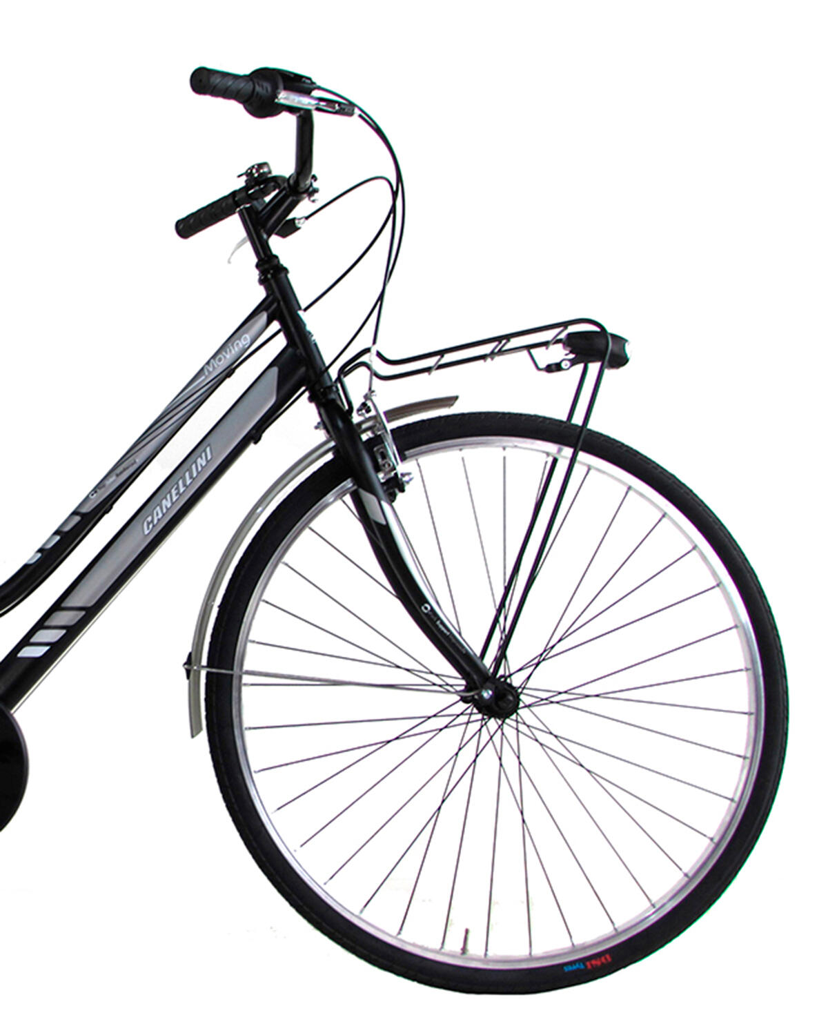 Stadsfiets MOVING 28" dame  - Zwart 2/3