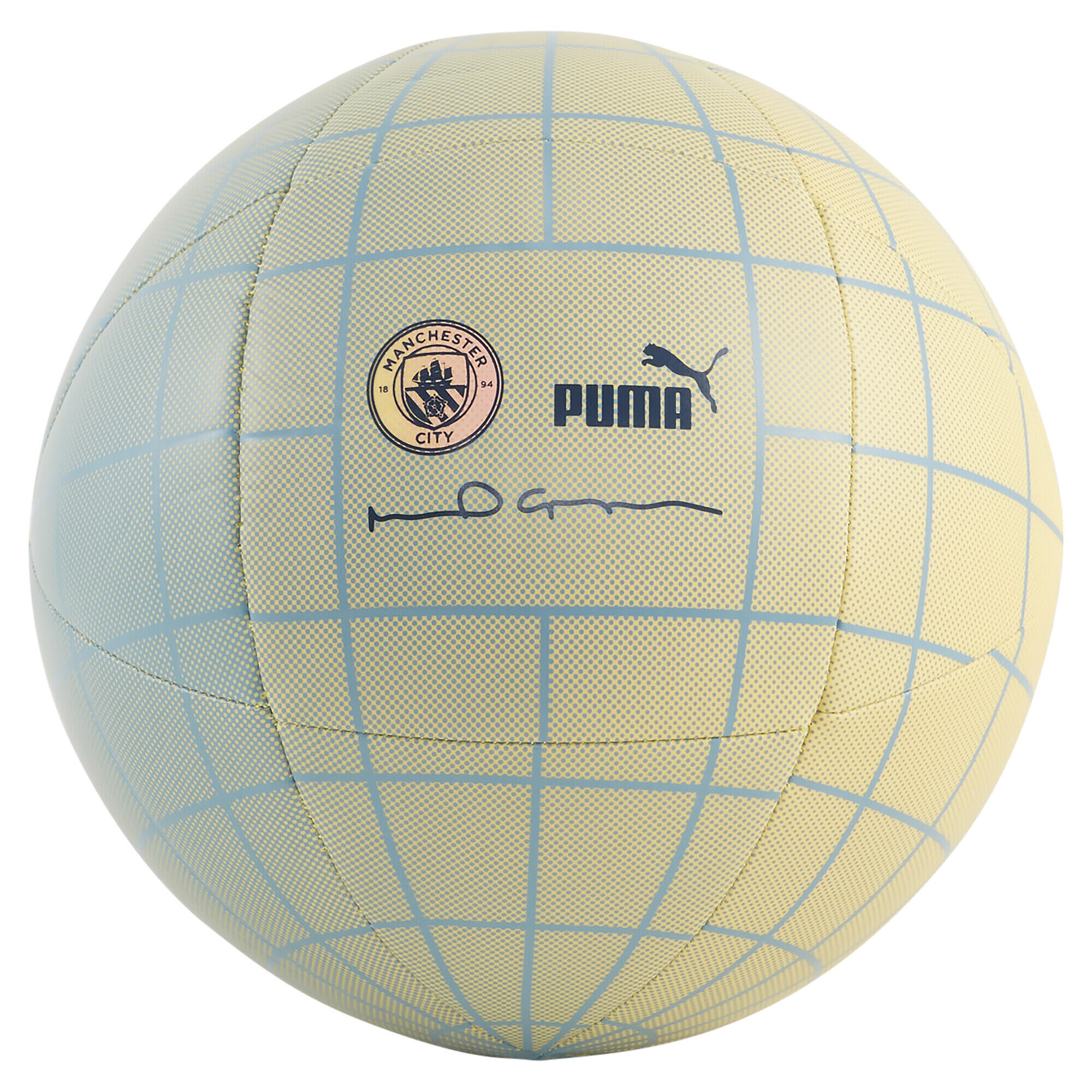 PUMA Manchester City ftblSTATEMENT voetbal PUMA Light Straw Bold Blue Beige
