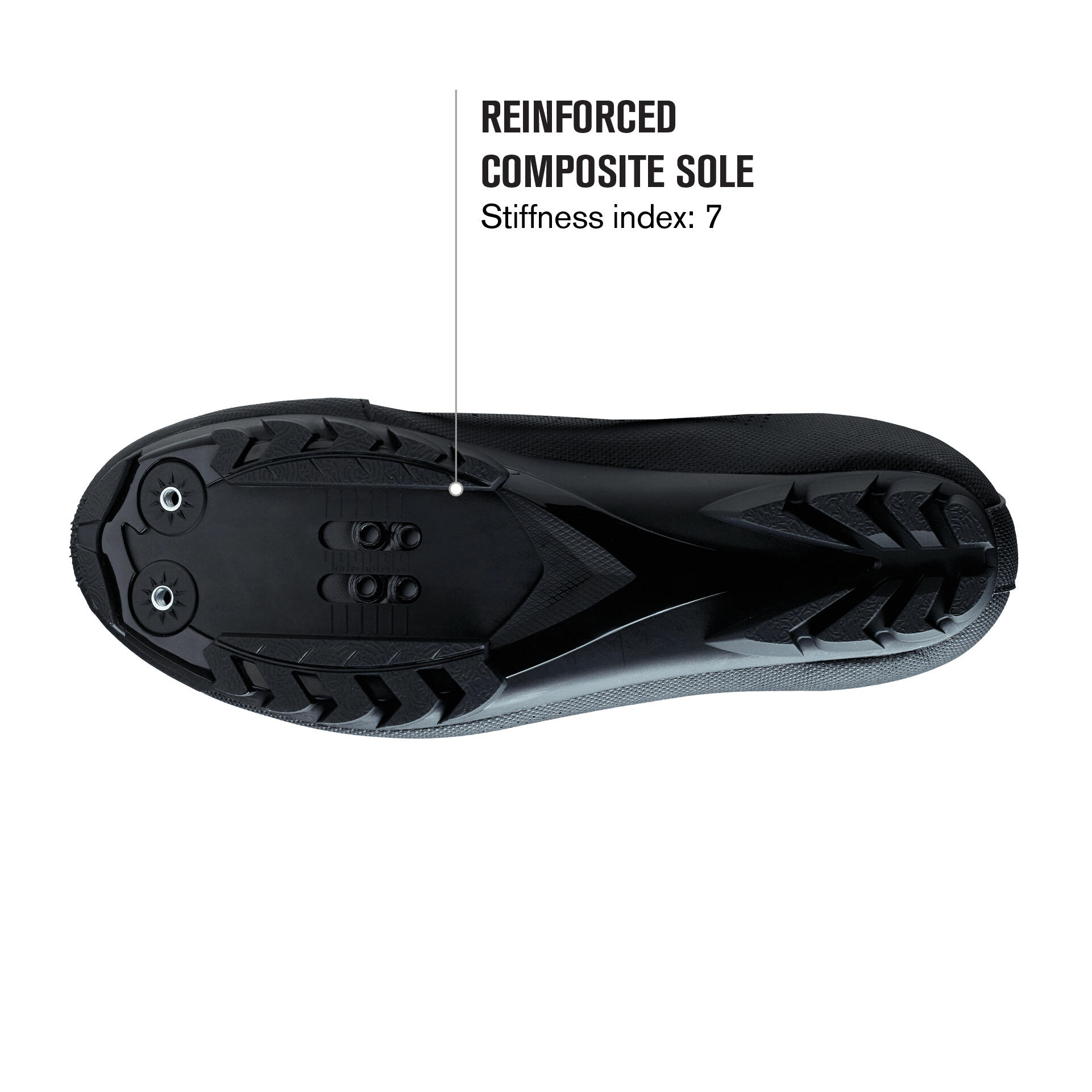 Catlike Whisper X1 MTB Fahrradschuhe Nylon Schwarz Matt 42 3/8