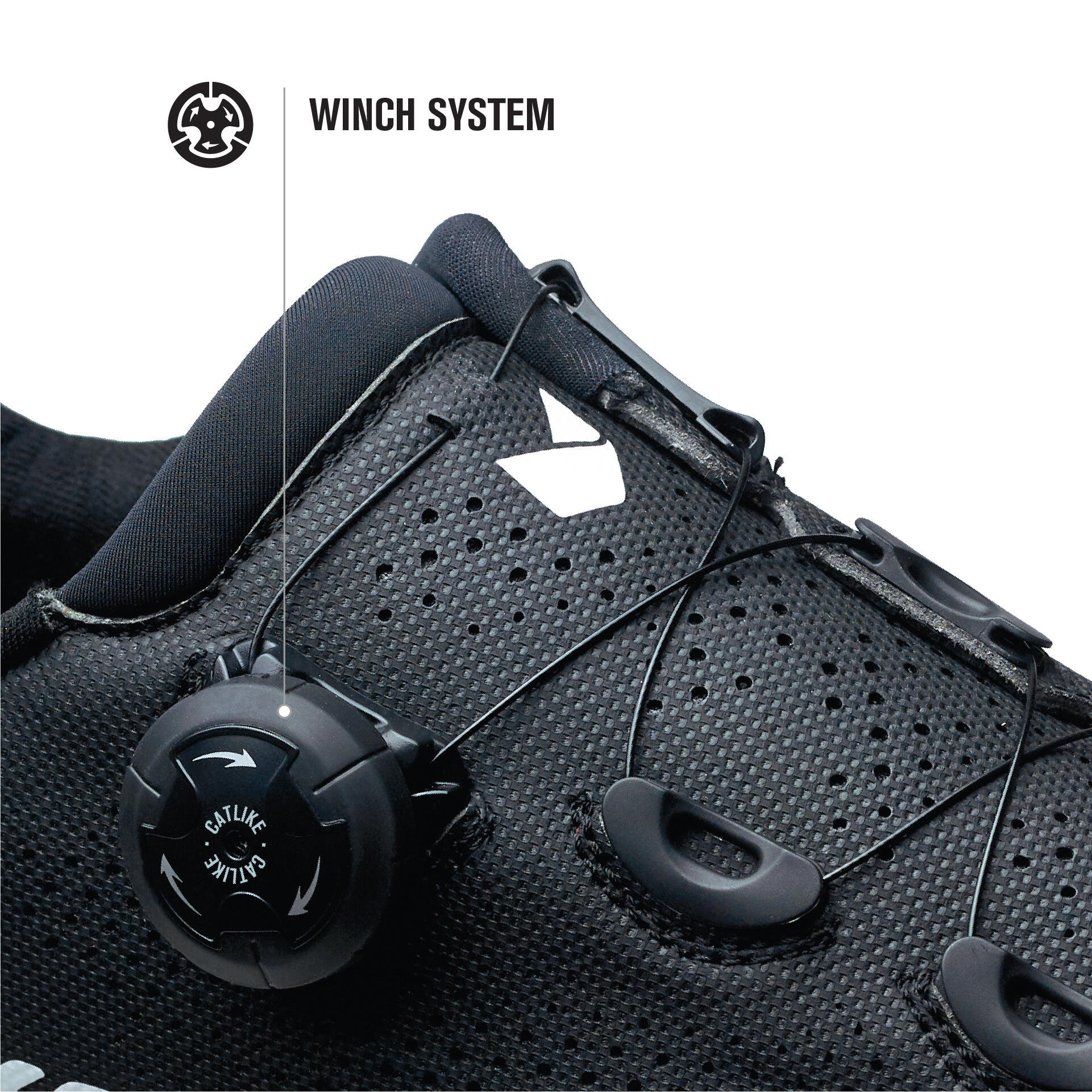 Scarpe da Bici MTB Whisper X1 Nero 4/7