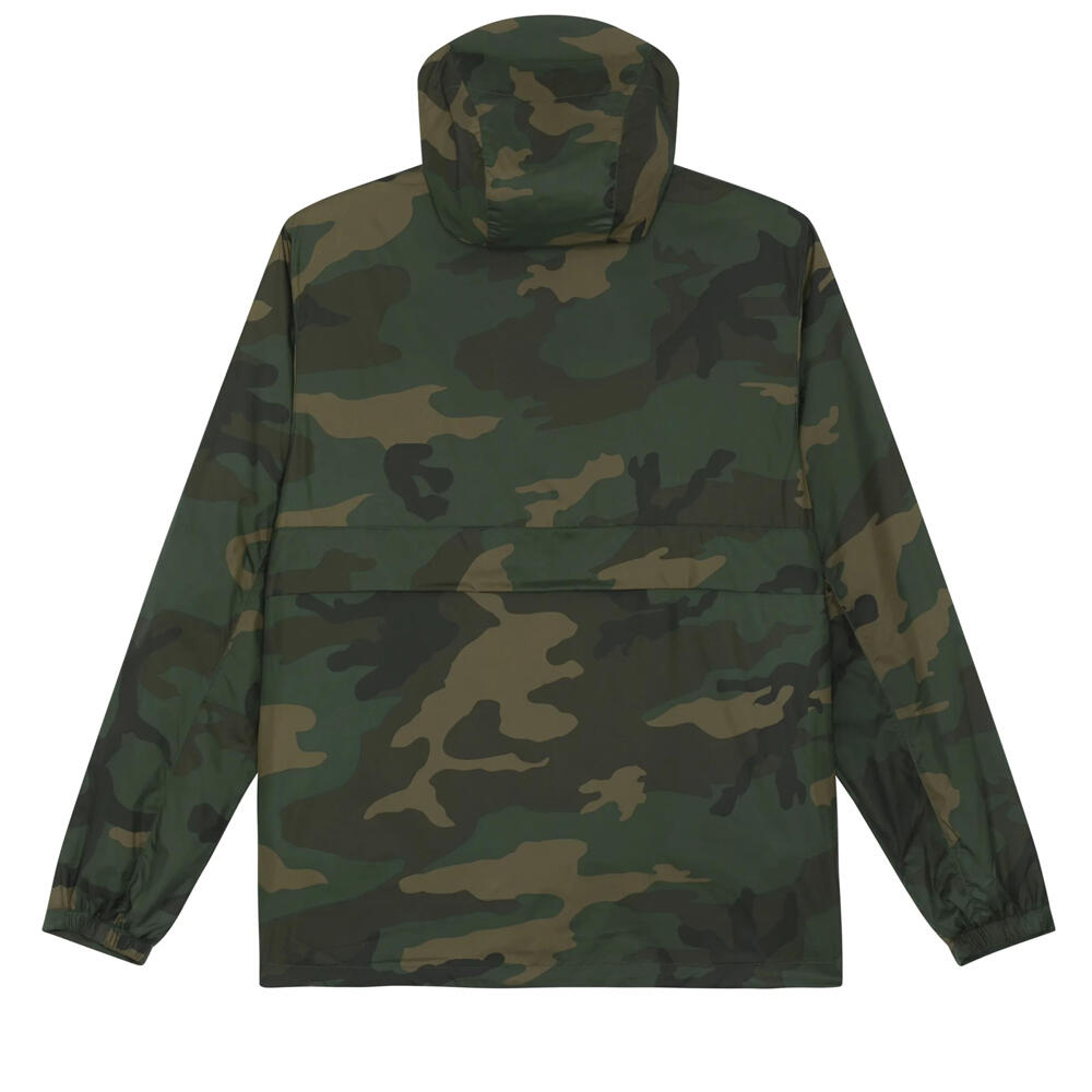 Jaqueta impermeável masculina com capuz – corta-vento (Camuflagem) 2/5