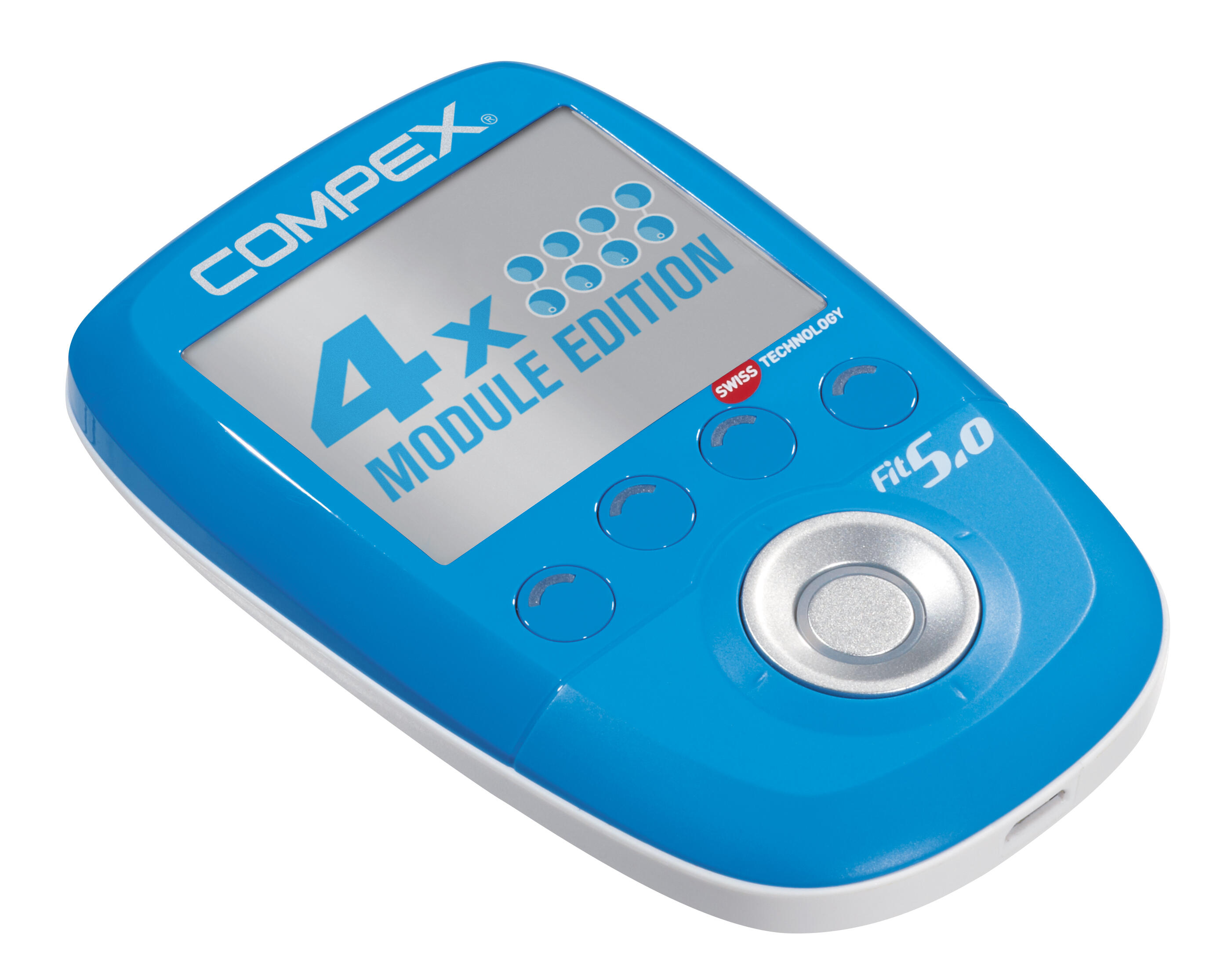 COMPEX® Fit 5.0 Electroestimulador - versión 4 módulos 2/3