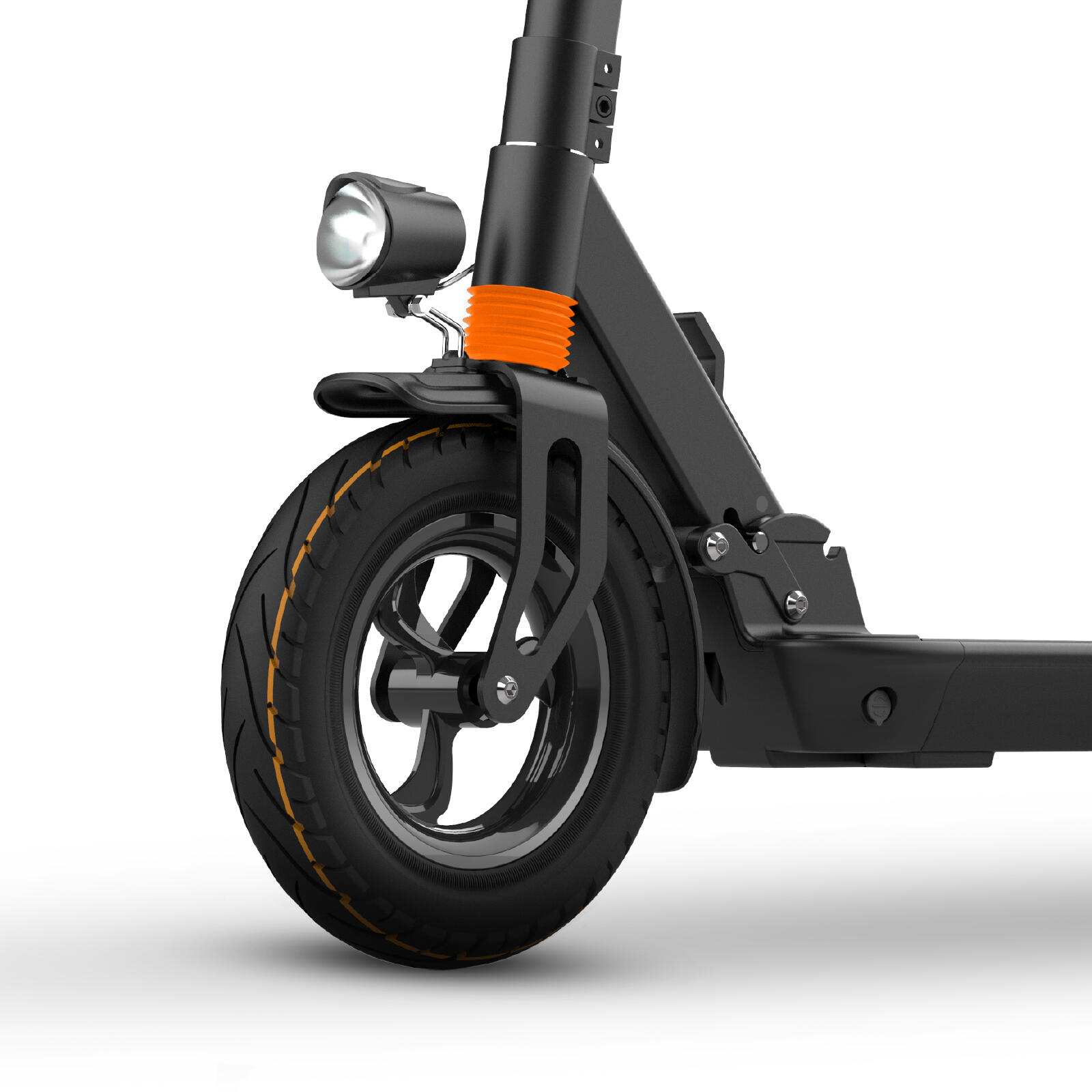 Joyor X5S volwassen elektrische scooter zwart + helm 4/7