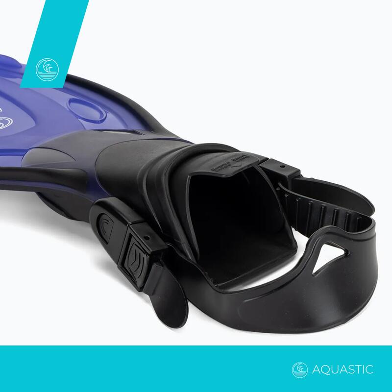 AQUASTIC Aripioare pentru snorkeling pentru copii Shelly