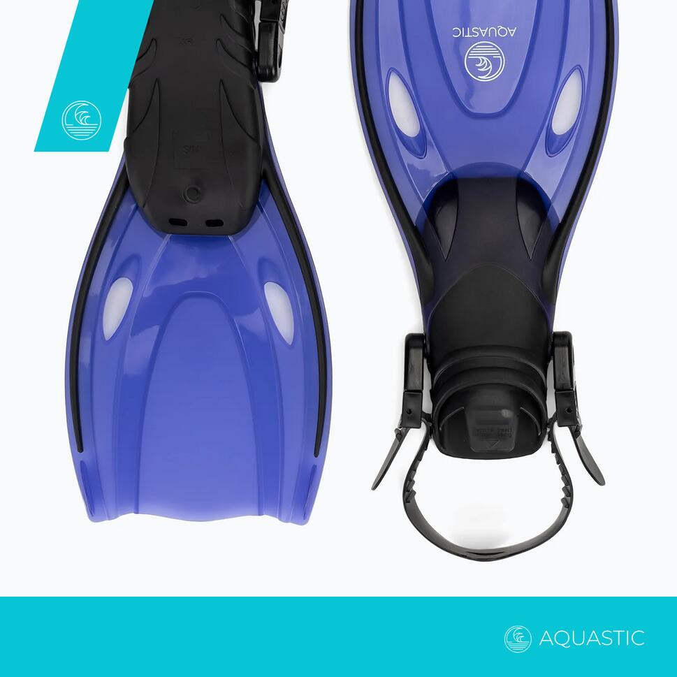 Płetwy do snorkelingu dziecięce AQUASTIC Shelly