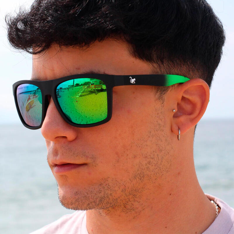 Lunettes de soleil surf - Flottantes noir adulte