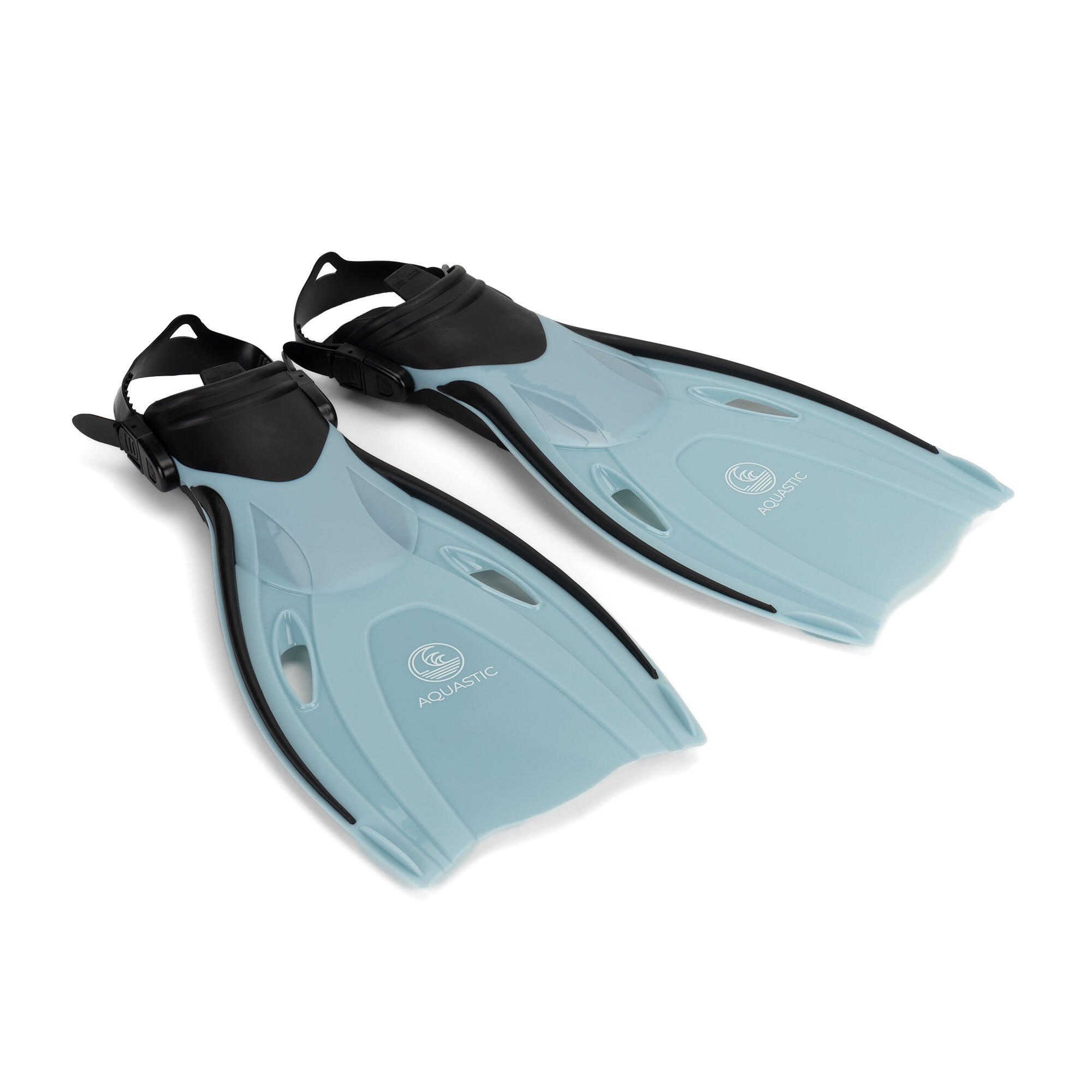 Aquastic - Palmes De Snorkeling Aquastic Shoal - Palmes - Bleu - 43/46 - Decathlon