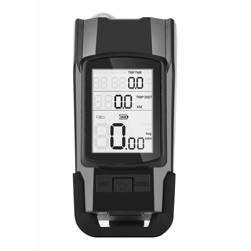 Ciclocomputer bicicleta cu functii multiple, wireless, baterie reincarcabila USB