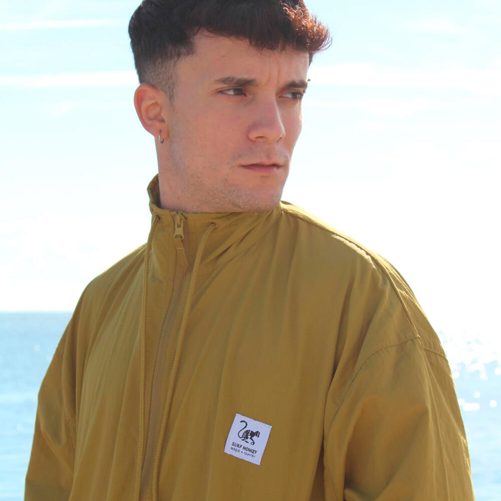 Chaqueta Urbana Poliéster reciclado - Waterproof / Fluorine-free DWR (Mostaza) 2/6