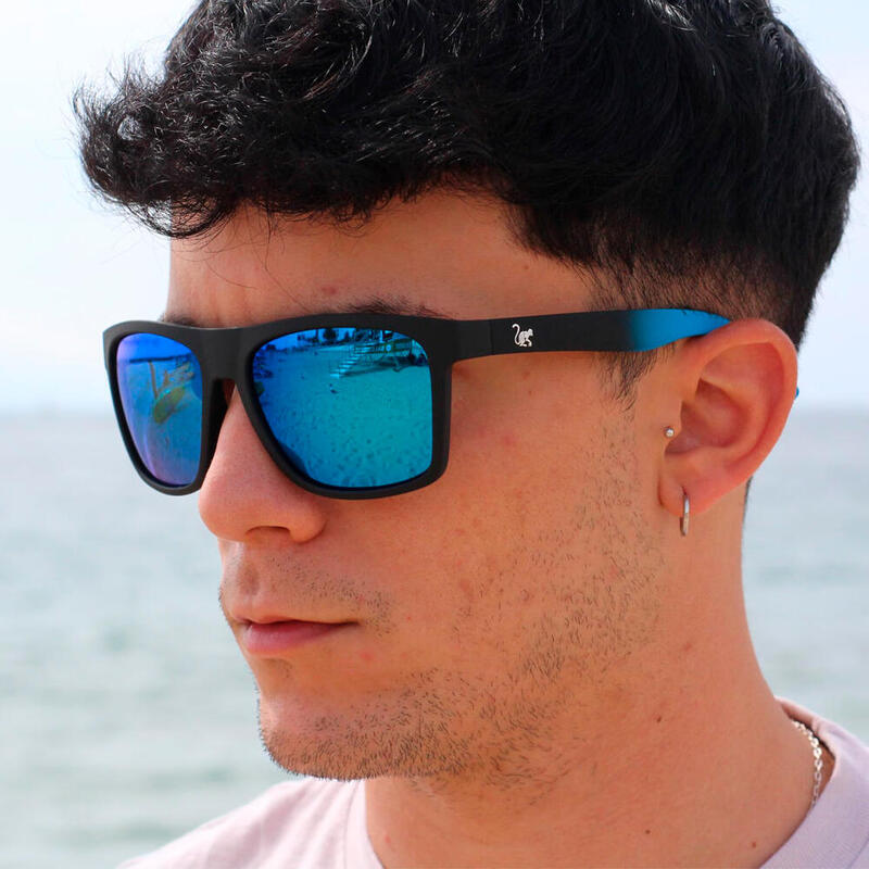 Lunettes de soleil surf - Flottantes noir adulte