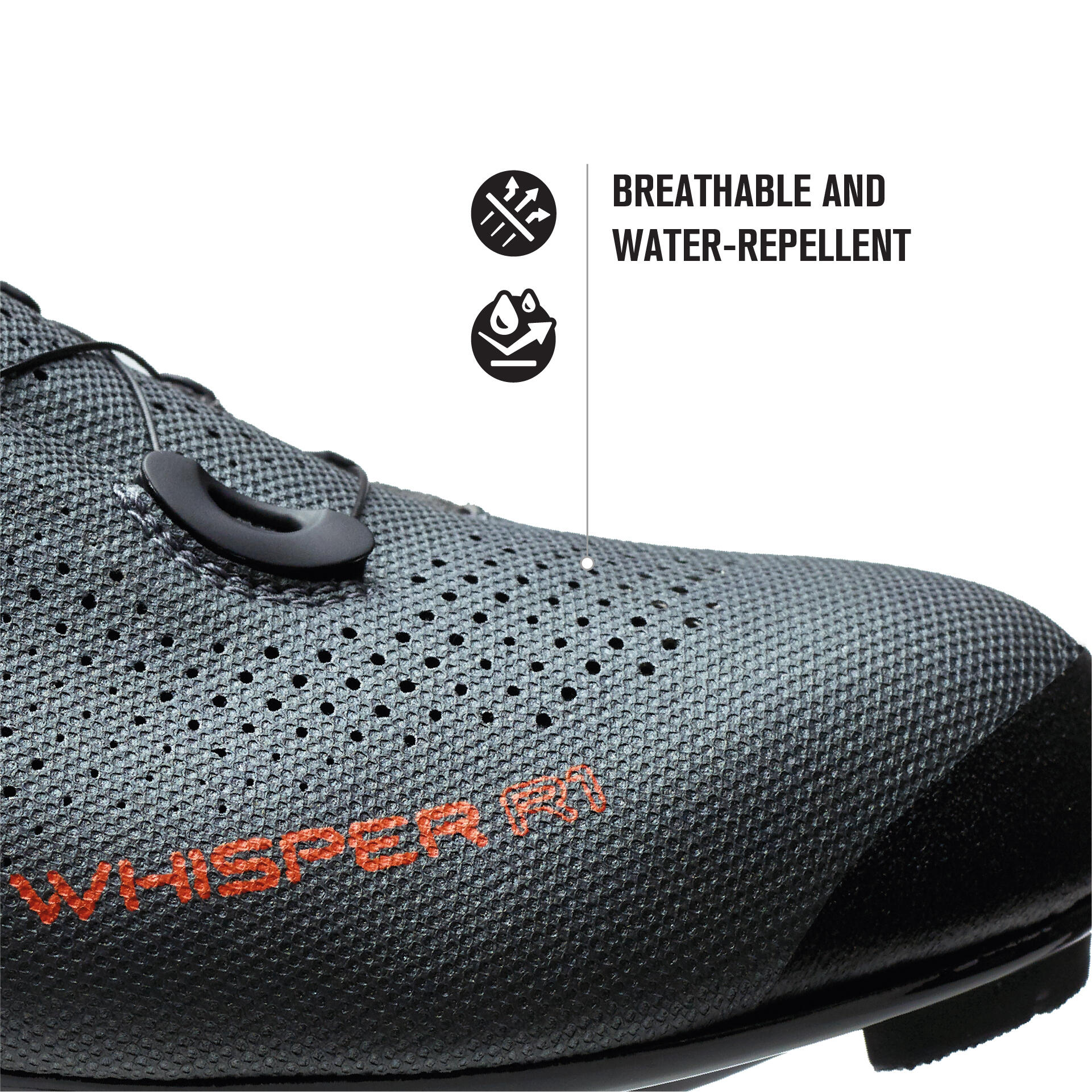 Catlike Whisper R1 Scarpe da ciclismo MTB Unisex Grigio Scuro 44 6/8