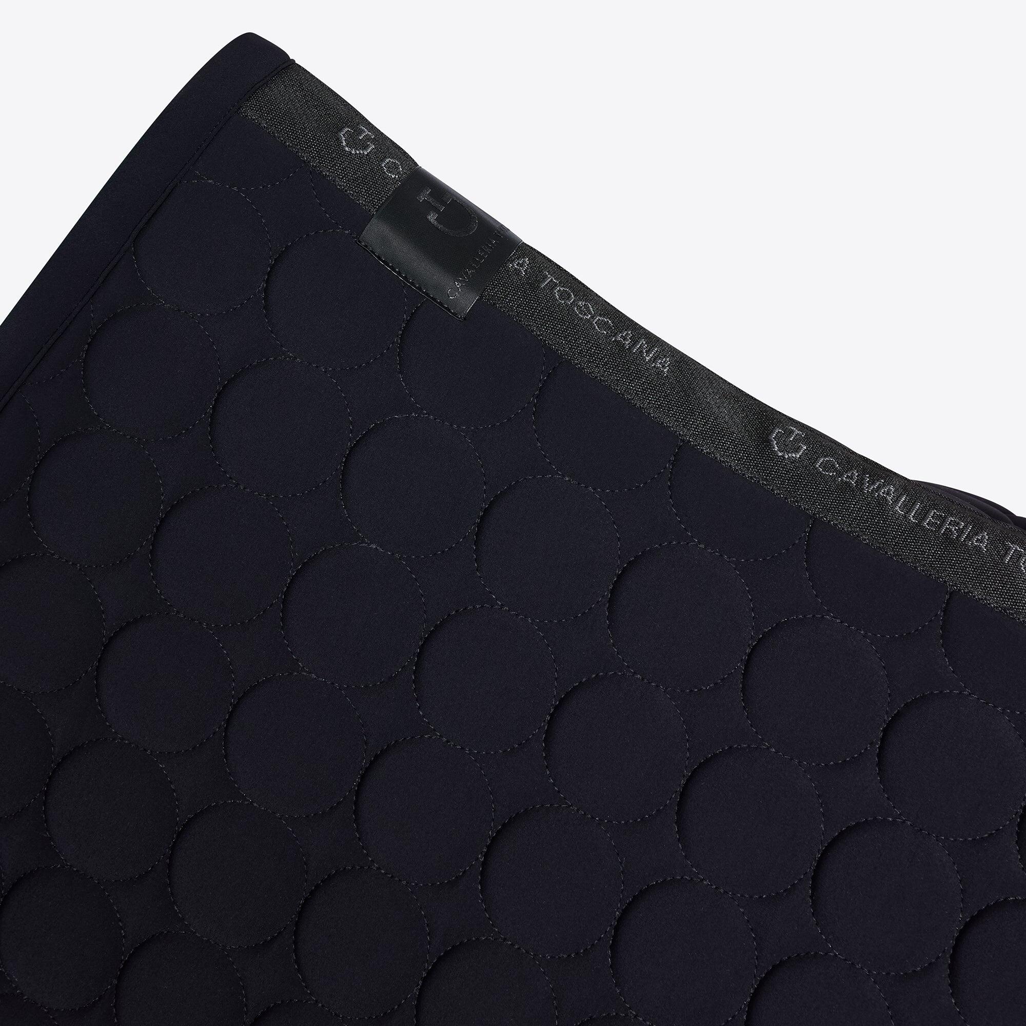 Cavalleria Toscana Zadeldek Circle Quilted Zwart - 2/7