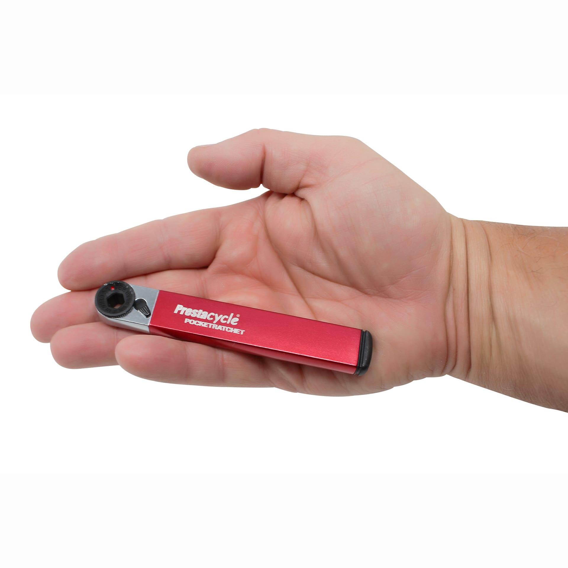 PRESTACYCLE POCKETRATCHET - POCKET MULTI-TOOL W/BITS STORED IN HANDLE 2/7