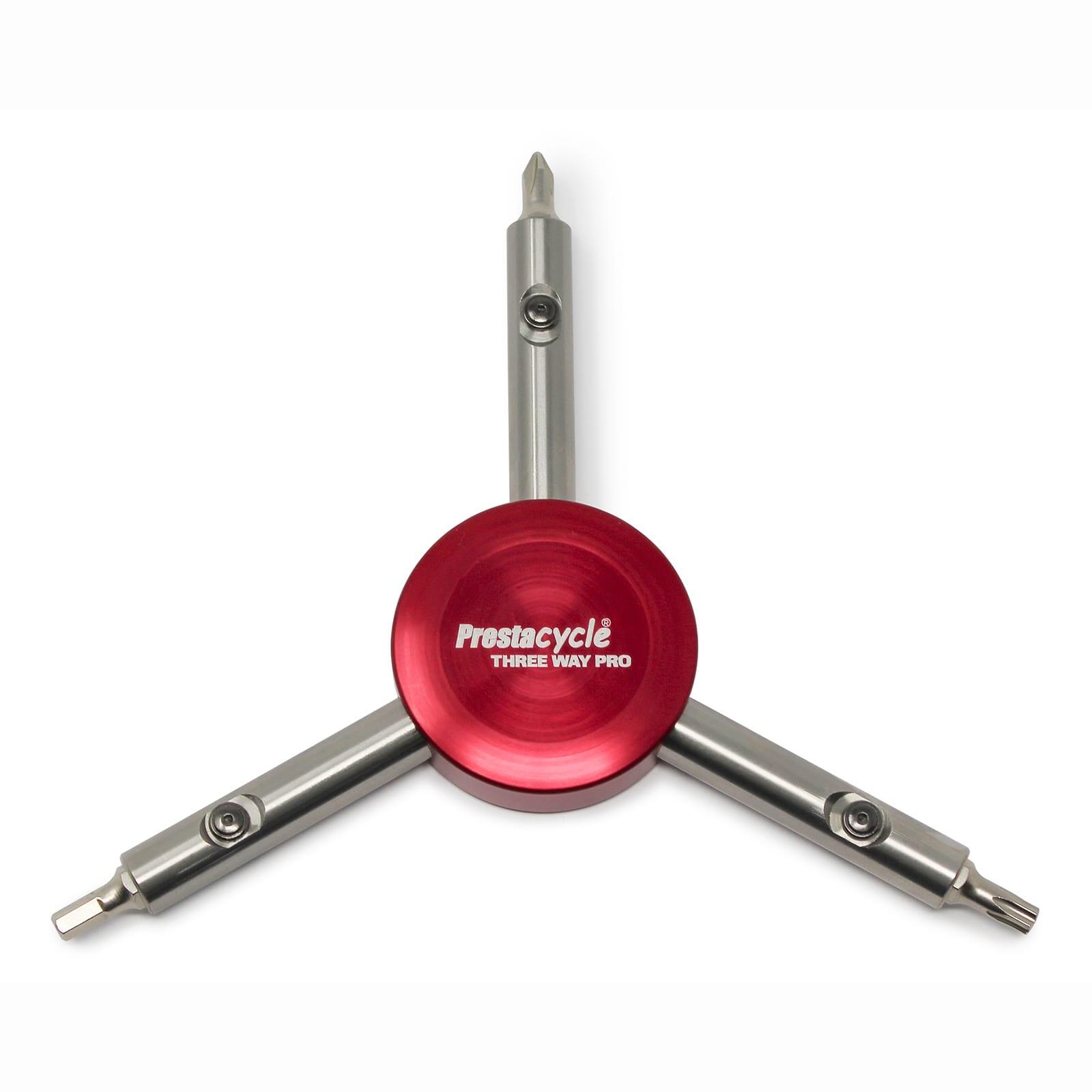 PRESTACYCLE PROFESSIONAL THREE WAY "Y" BITS TOOL 4/4