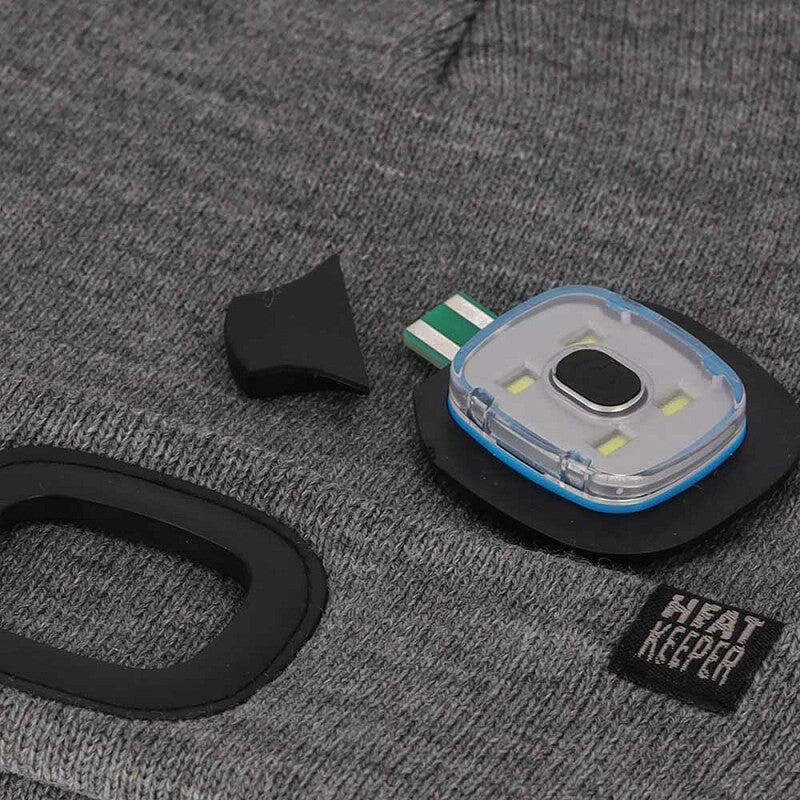 Gorro Térmico Heatkeeper Luz LED Recarregável 2/3