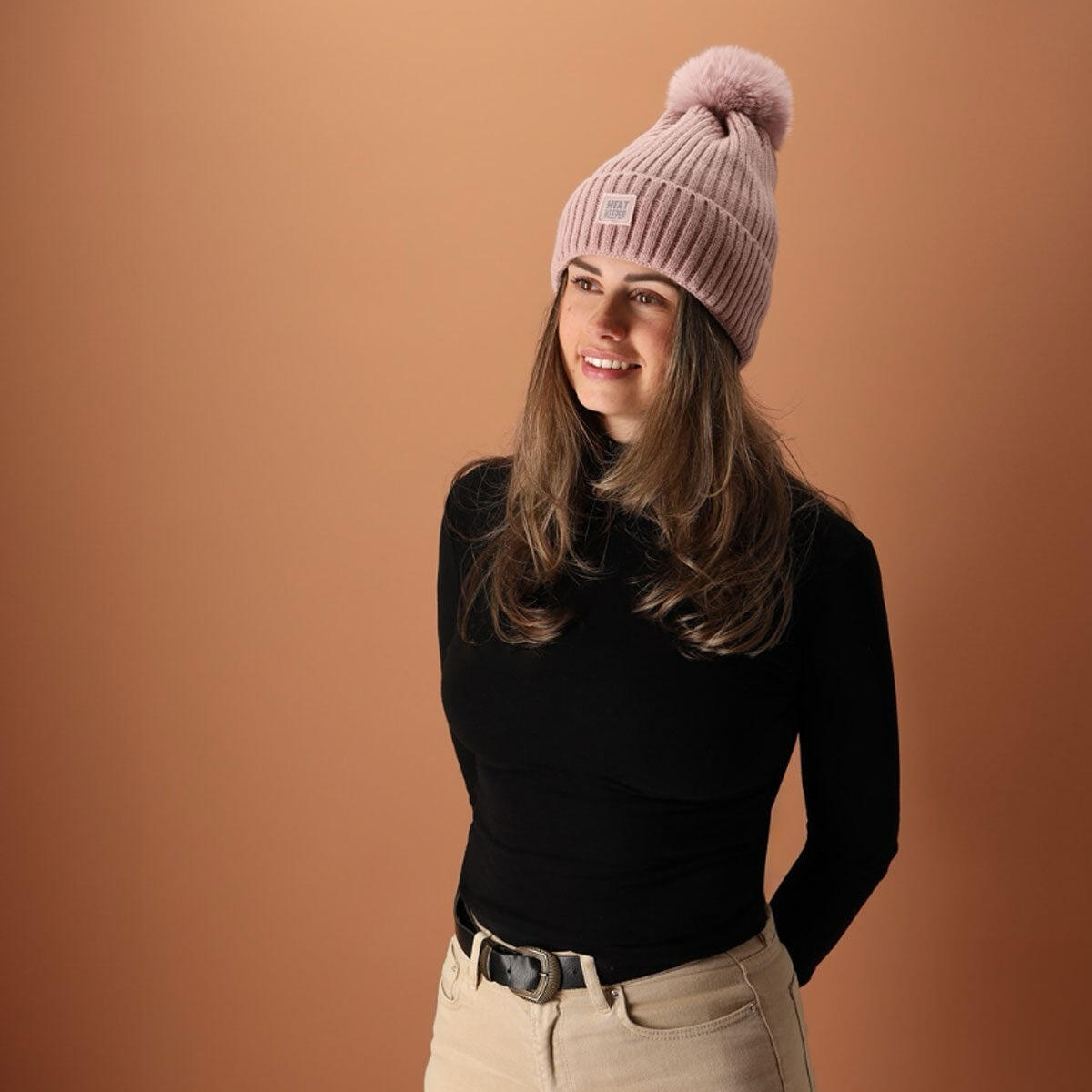 Gorro térmico heatkeeper pompom