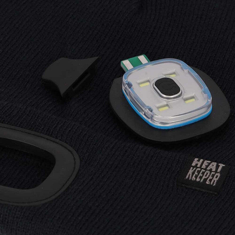 Gorro Térmico Heatkeeper Luz LED Recarregável 2/3