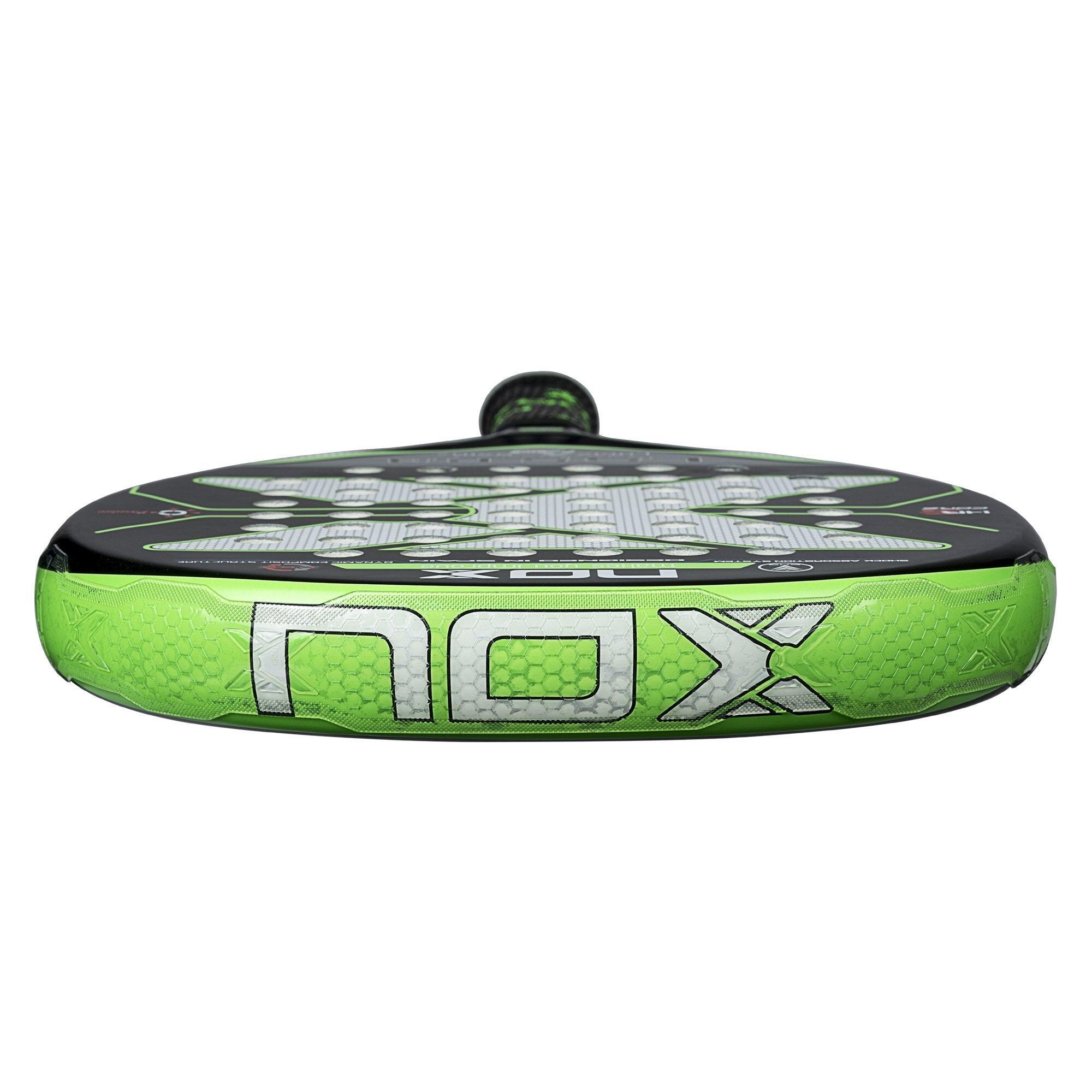 Protetor de raquete de padel transparente com padrão em relevo 2/5