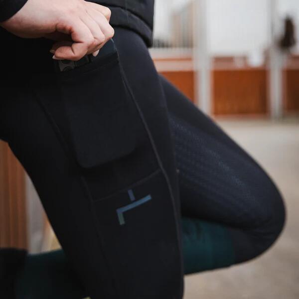 KLKATTIE FULL GRIP TIGHTS SCHWARZ 2/3