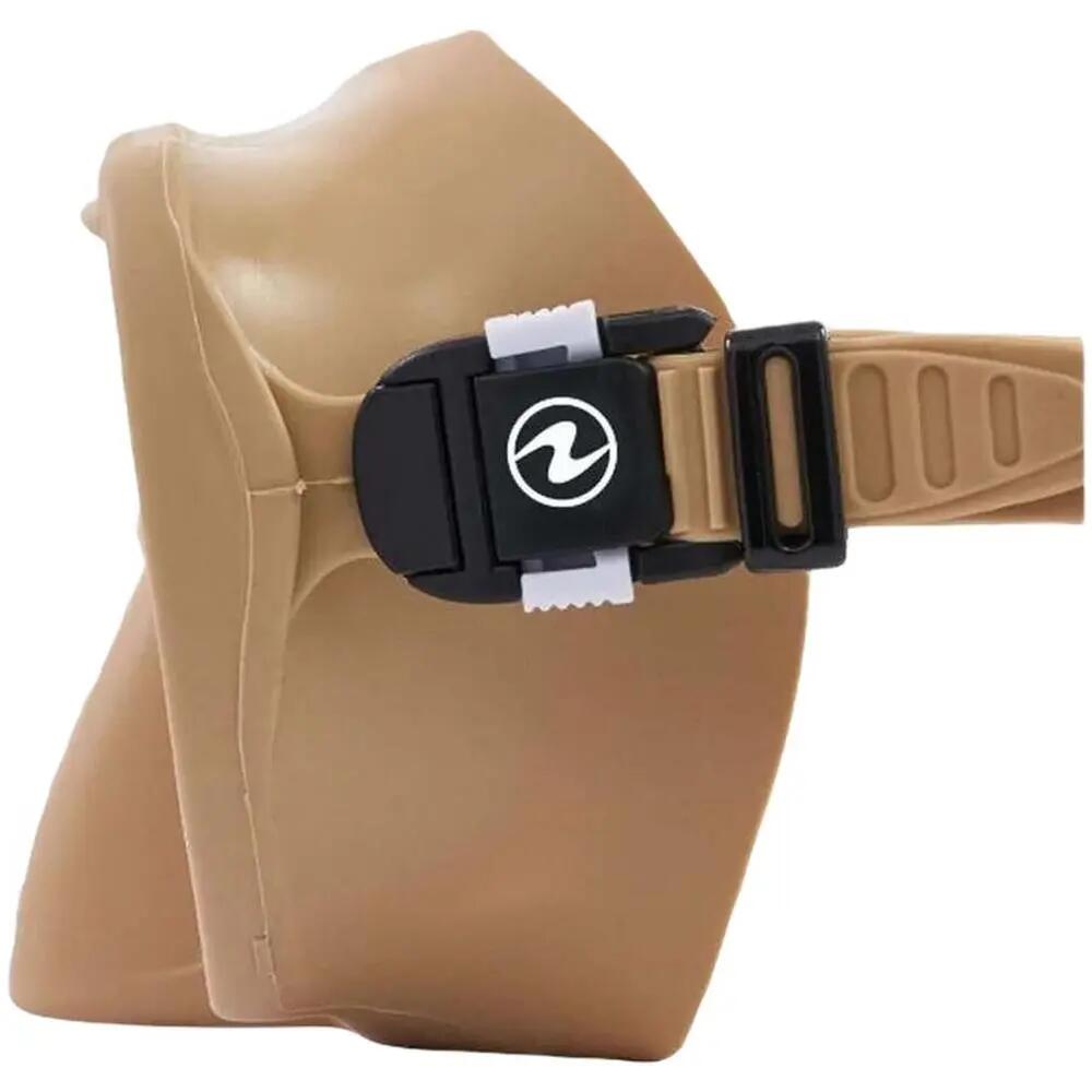 Gafas de buceo para unisex Aqualung sport en color beige 4/4