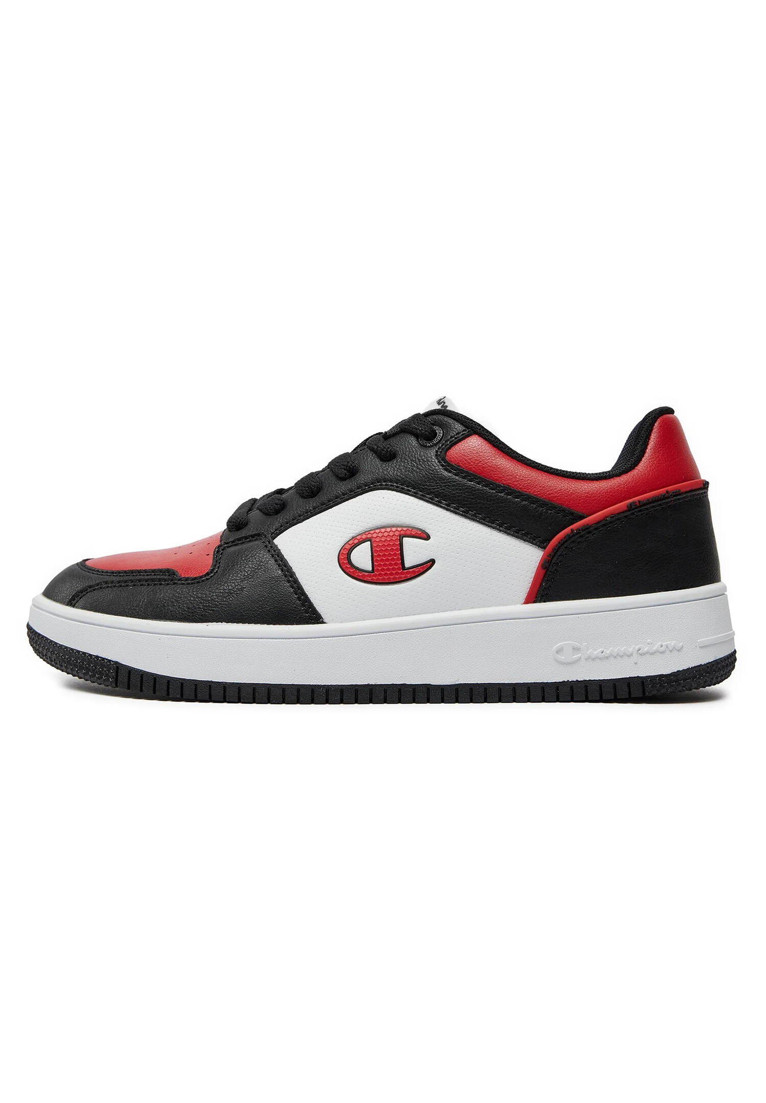 Champion RD 2.0 LOW Herren Sneaker S21906-CHA-KK019 schwarz/rot/weiß 3/5