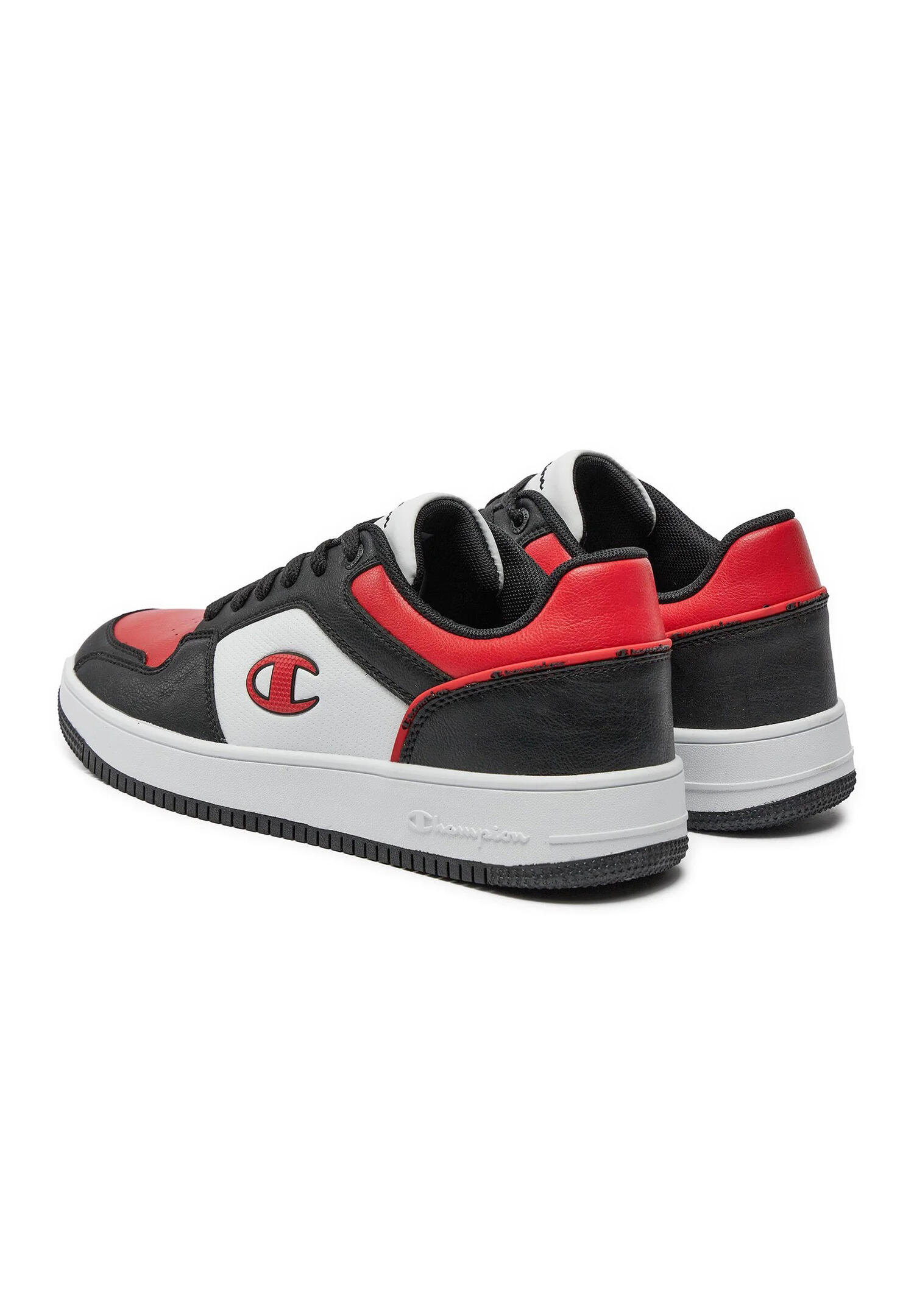 Champion RD 2.0 LOW Herren Sneaker S21906-CHA-KK019 schwarz/rot/weiß 5/5