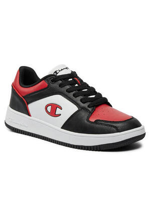 Champion RD 2.0 LOW Herren Sneaker S21906-CHA-KK019 schwarz/rot/weiß