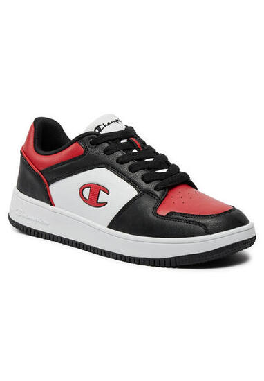 Champion RD 2.0 LOW Herren Sneaker S21906-CHA-KK019 schwarz/rot/weiß