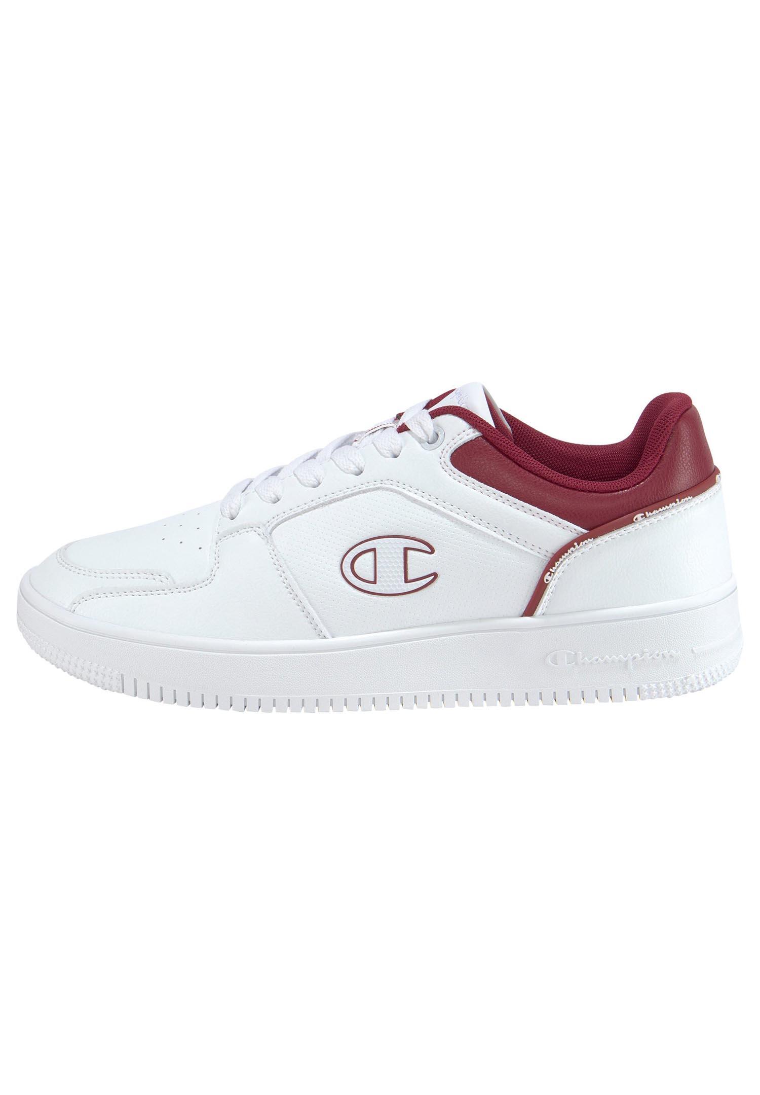 Champion RD 2.0 LOW Herren Sneaker S21906-CHA-WW011 weiß/rot 2/4