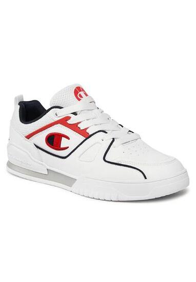 Champion 3 Point Low Herren Sneaker S21882-CHA-WW010 weiß/blau/rot