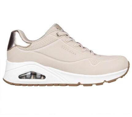 Zapatillas Skechers Mujer Uno - Shimmer Away Negras